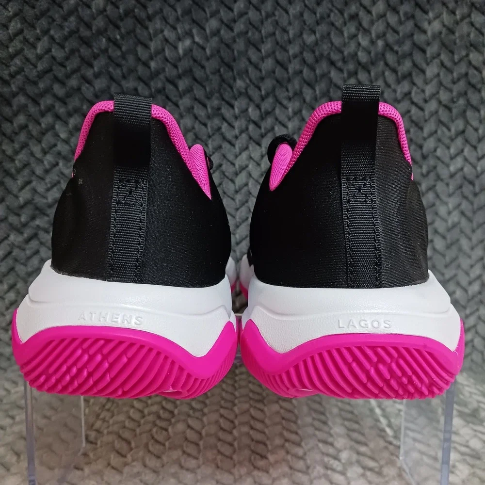 Nike Giannis Immortality 4 GS Youth Basketball Shoes Laser Fuchsia Black Size 6Y